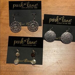3 new pairs of Park Lane Earrings